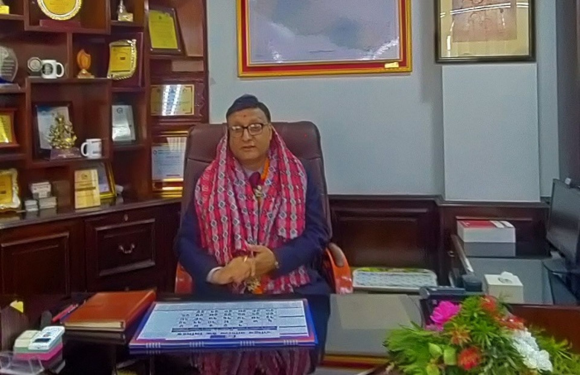 राष्ट्रिय वाणिज्य बैंकका नवनियुक्त प्रमुख कार्यकारी अधिकृत खनालद्वारा पदभार ग्रहण